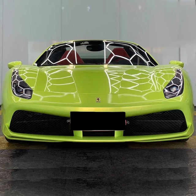 Holographic Fluorescent Yellow Color TPU PPF