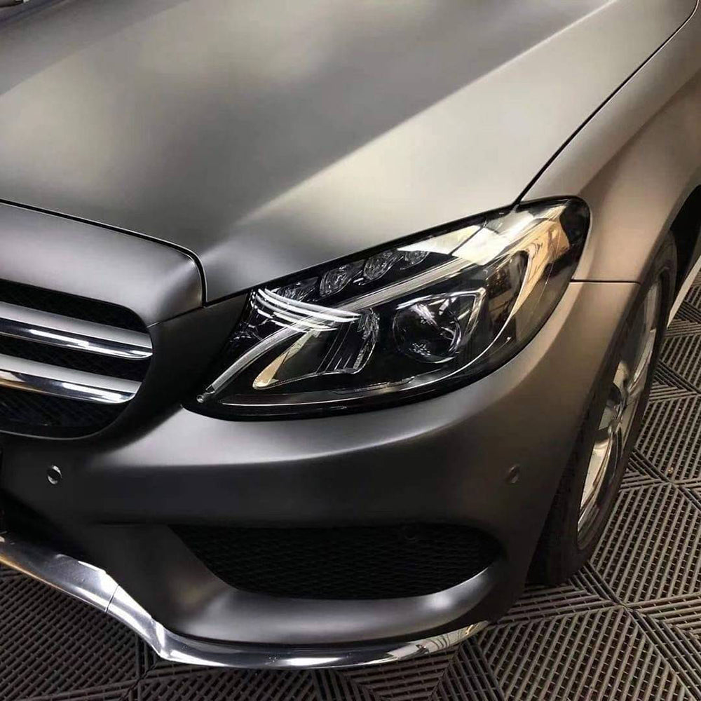 Matte AMG Mountain Grey Color TPU PPF