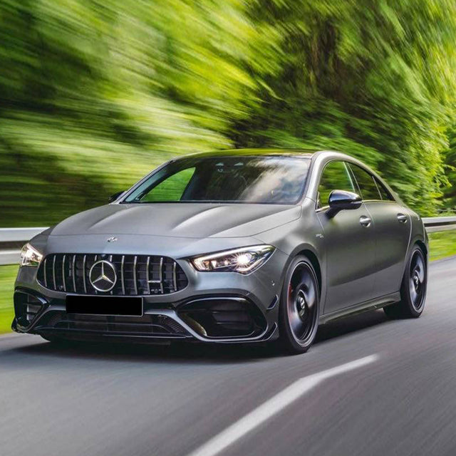 Matte AMG Mountain Grey Color TPU PPF