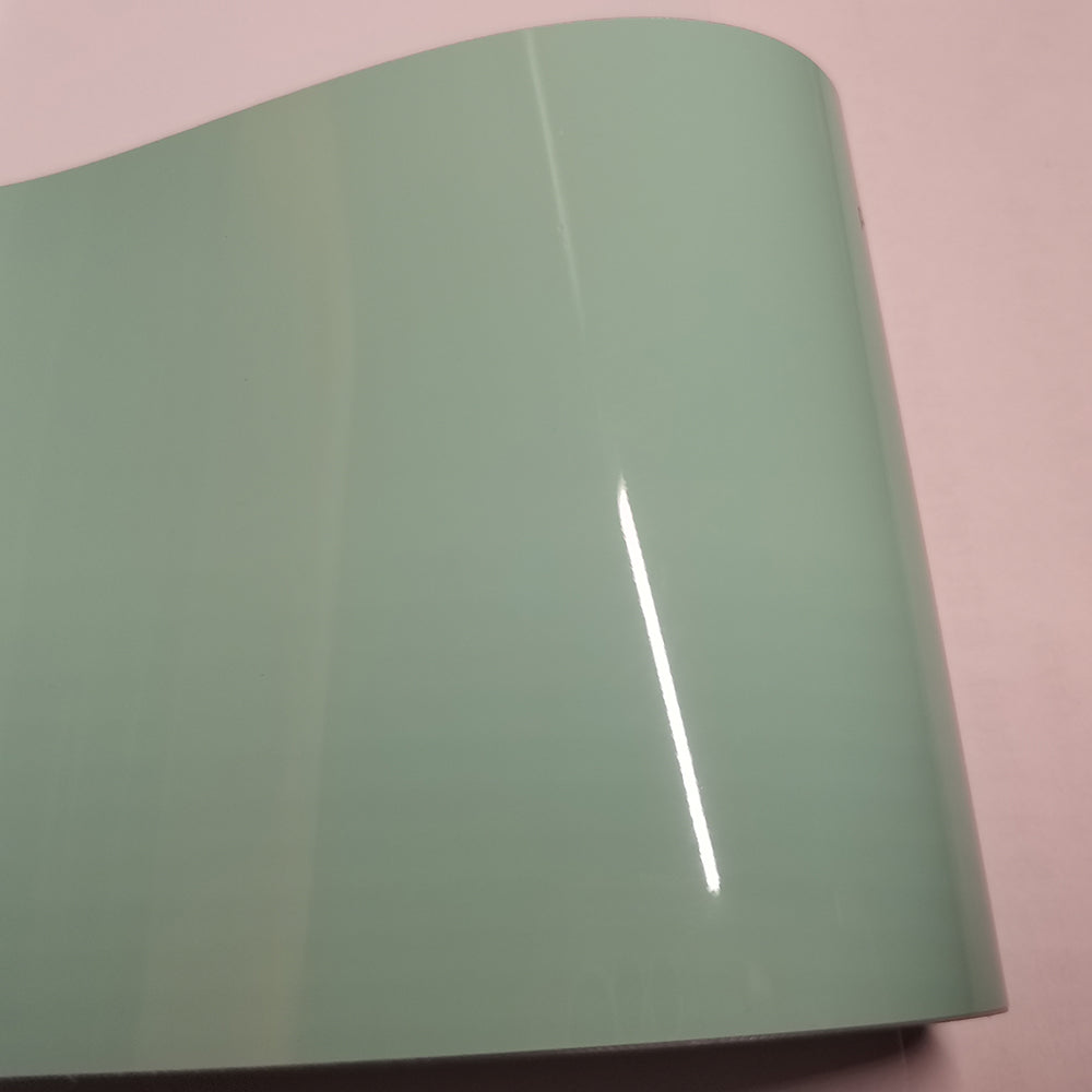 Super Gloss Cragginess Green Auto Vinyl PET Liner