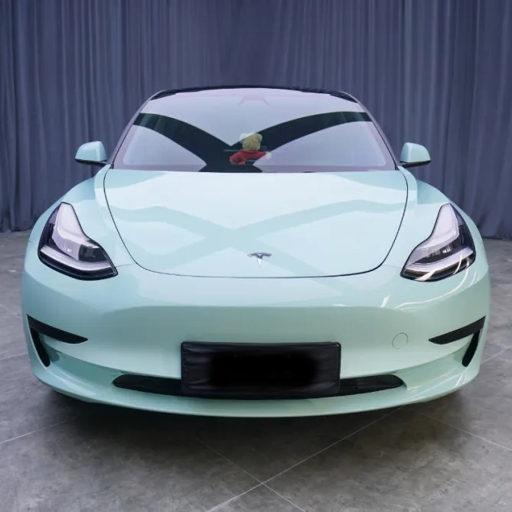 Super Gloss Cragginess Green Auto Vinyl PET Liner