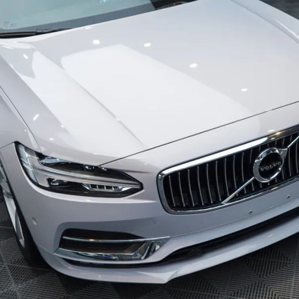 Super Gloss Light Nardo Gray Vinyl Wrap PET Liner