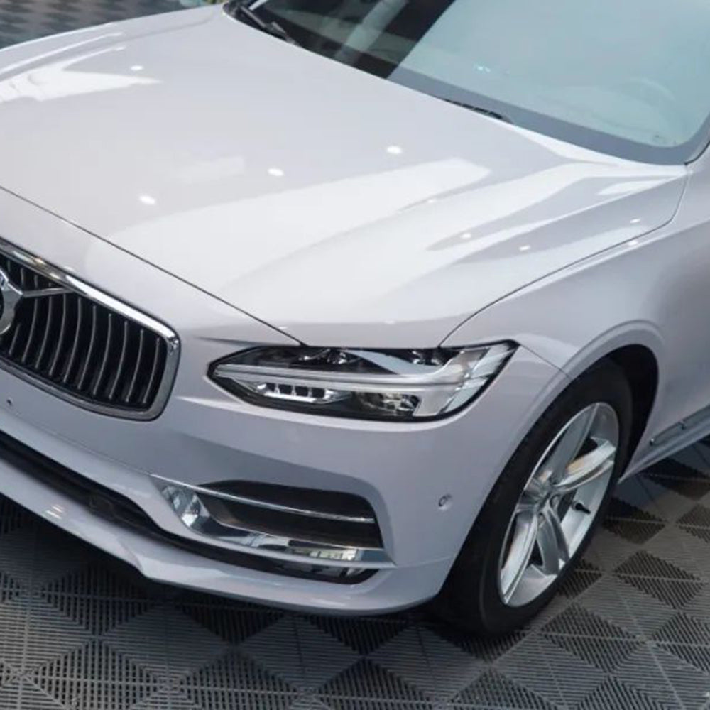 Super Gloss Light Nardo Gray Vinyl Wrap PET Liner