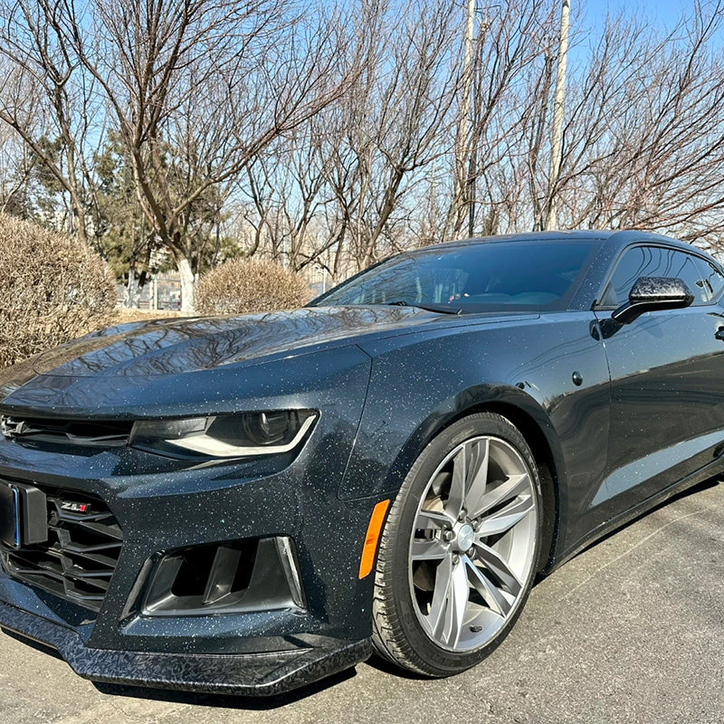TPU PPF Pearl Sparkle Black TPU Carwrap