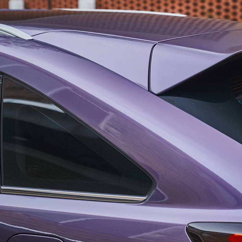 Gloss Metallic Violet Purple Wrap Colors PET Liner