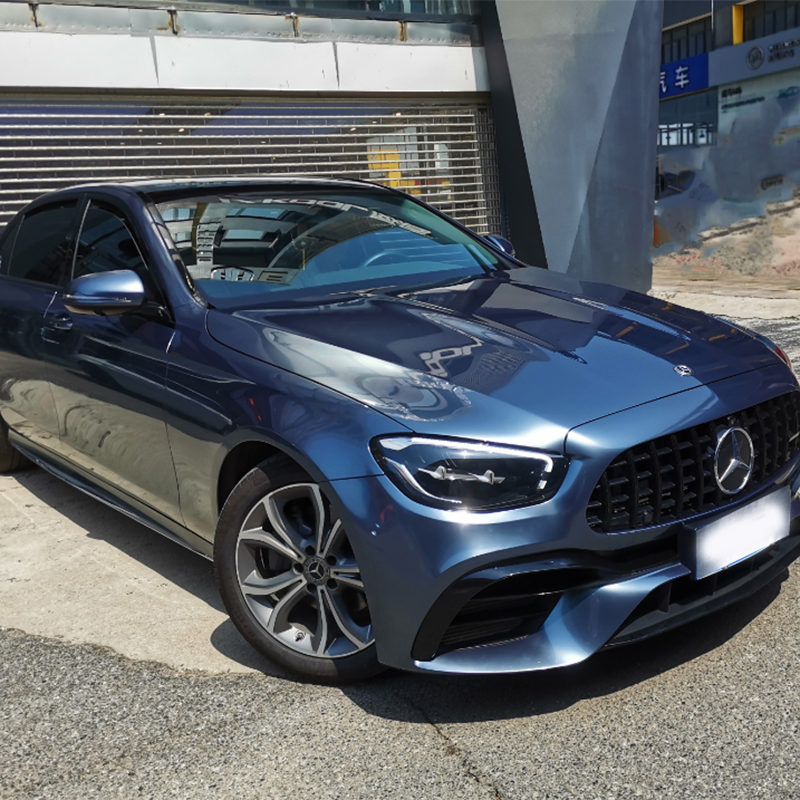 Gloss Metallic Liquid Byron Bay Blue Wrap PET Liner