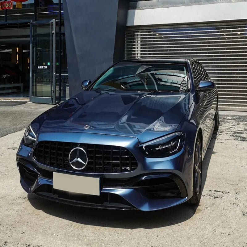 Gloss Metallic Liquid Byron Bay Blue Wrap PET Liner