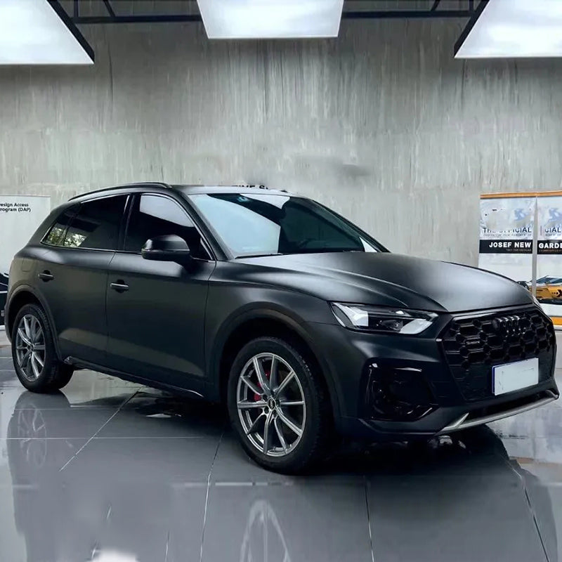 Color TPU PPF Ultra Matte Black Car Wrap