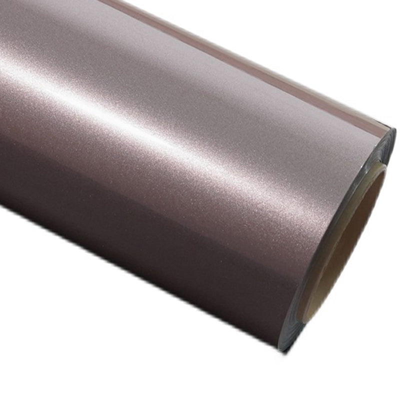 Gloss Metallic Passion Pink Vehicle Vinyl Wrap PET Liner