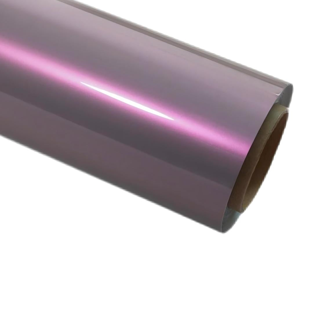 Gloss Twin Stone Grey Pink Vinyl Color Shift PET Liner