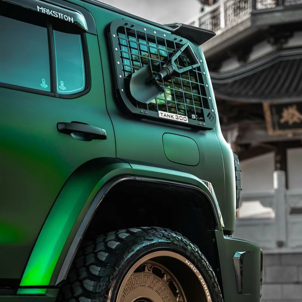 Satin Matte Chrome Venom Green Color TPU PPF