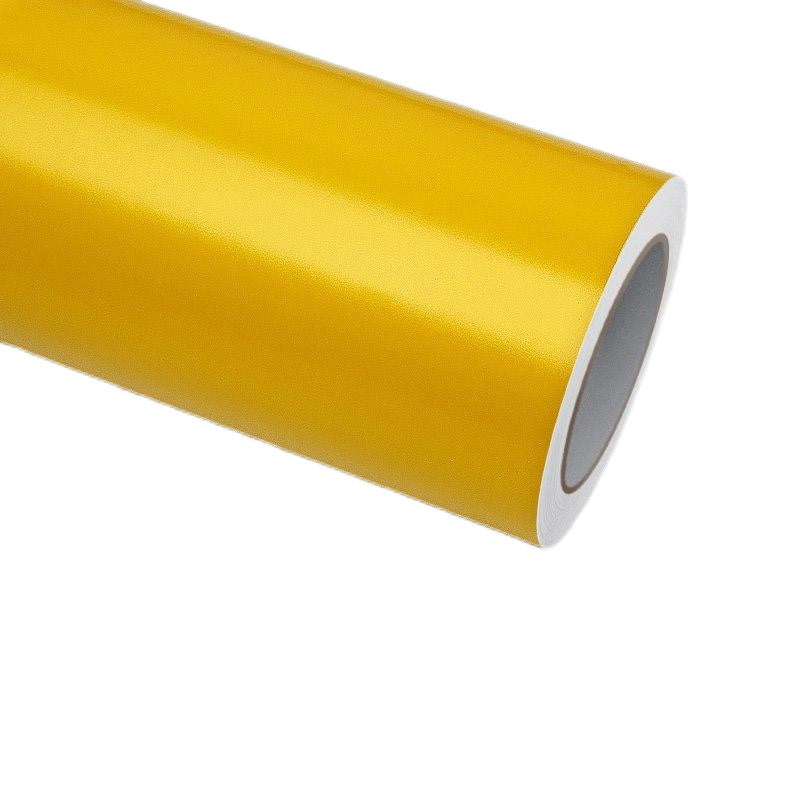 Pearl Metallic Yellow Car Wrapping