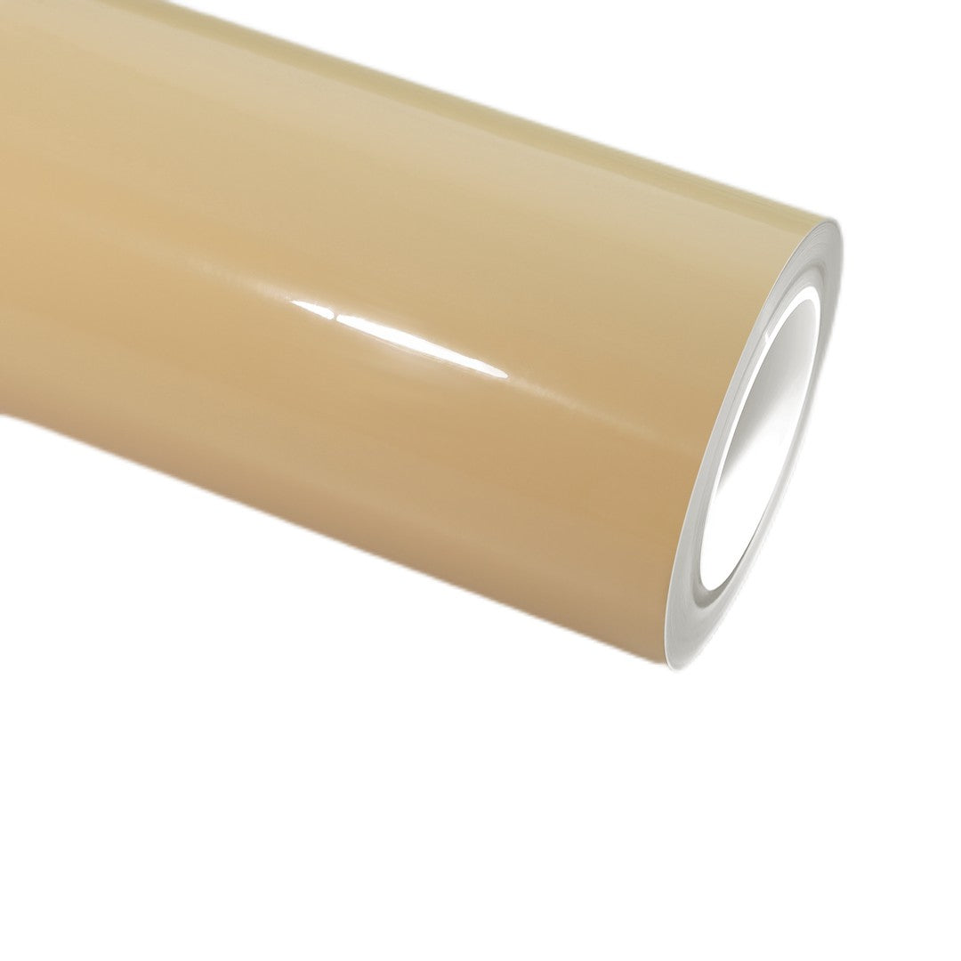 Suple Gloss Khaki Milan Car Wrap Shop PET Liner
