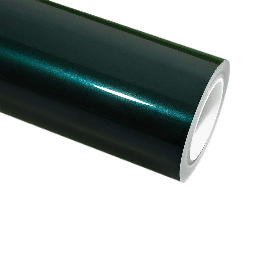 Gloss Flip Color Shift Diamond Aurora Green Wraped Cars PET Liner