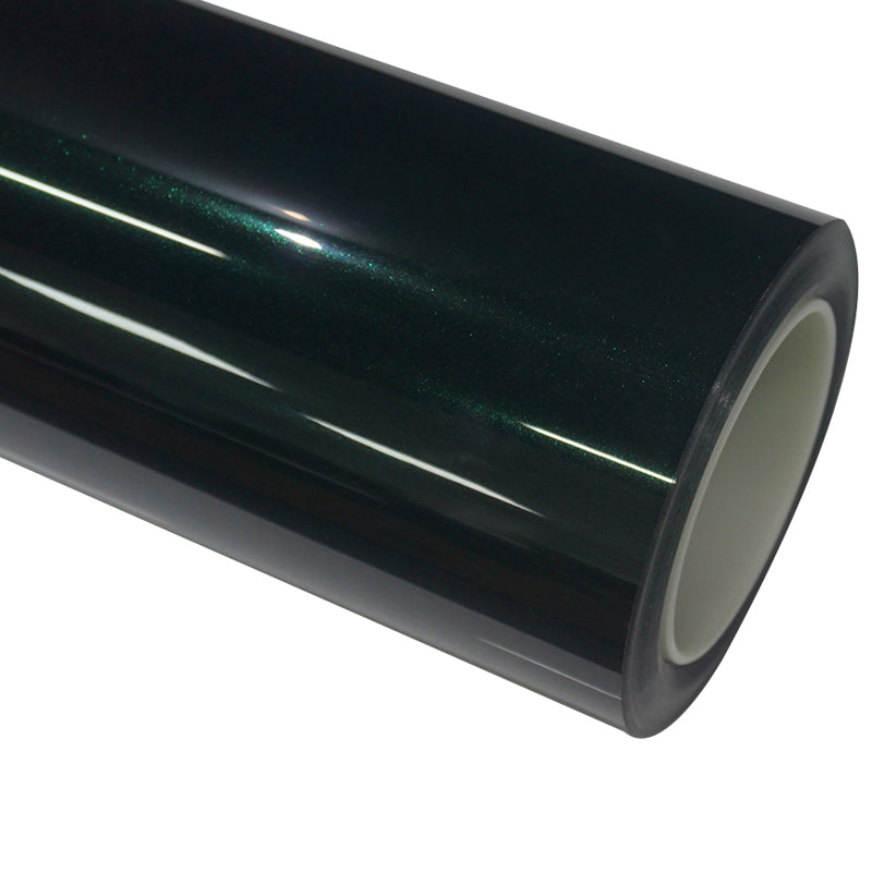 Gloss Metallic Emerald Green Vinyl Film PET Liner