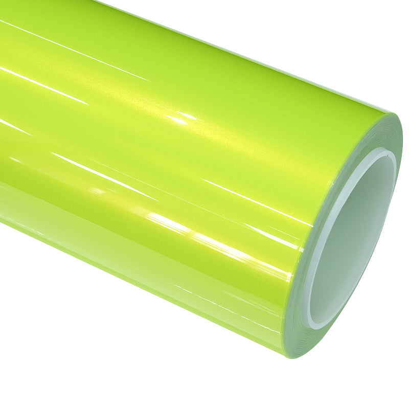 Holographic Fluorescent Yellow Color TPU PPF