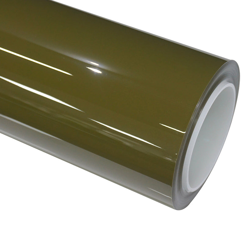 TPU Colored PPF Car Wraps Battle Green