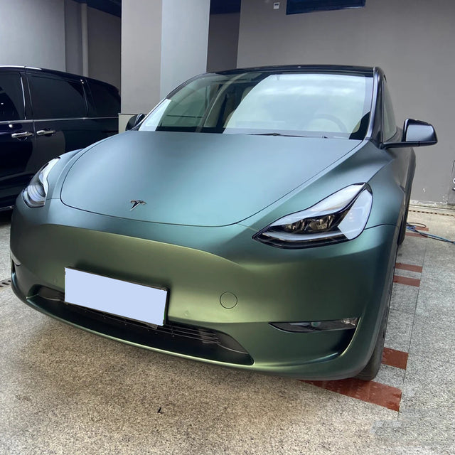 TPU PPF Ghost Metal Dark Green Car Wraps