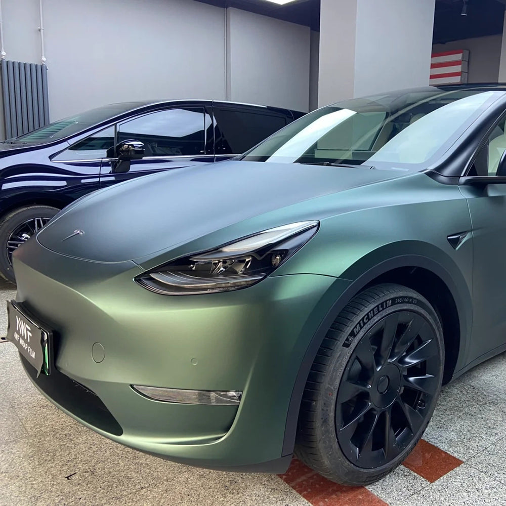 TPU PPF Ghost Metal Dark Green Car Wraps