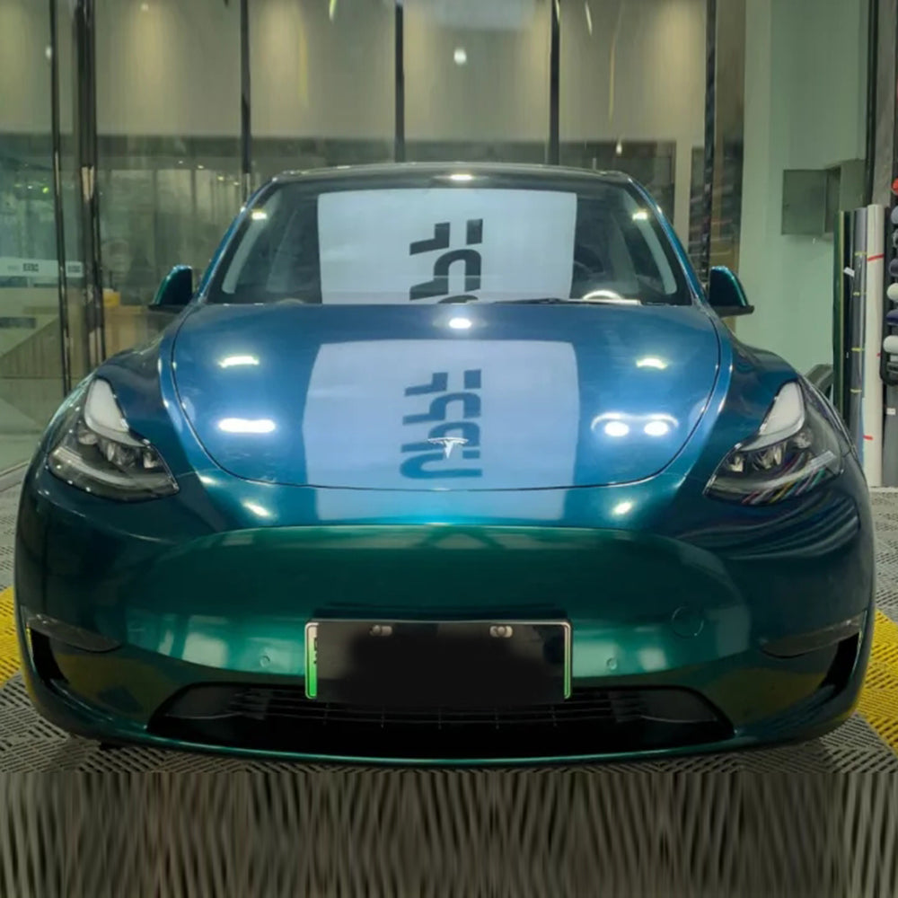TPU Royal Green Car Vinyl Wrap Paint Protection Film