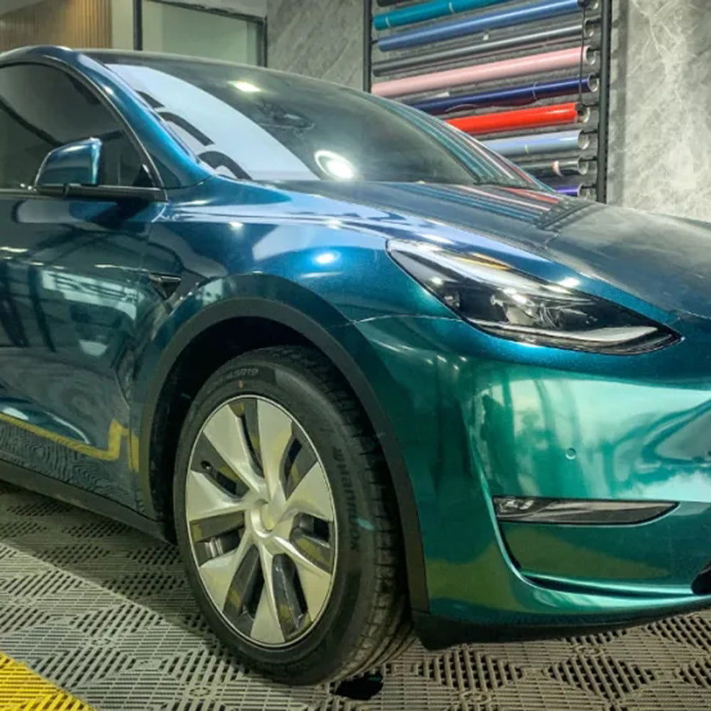 TPU Royal Green Car Vinyl Wrap Paint Protection Film