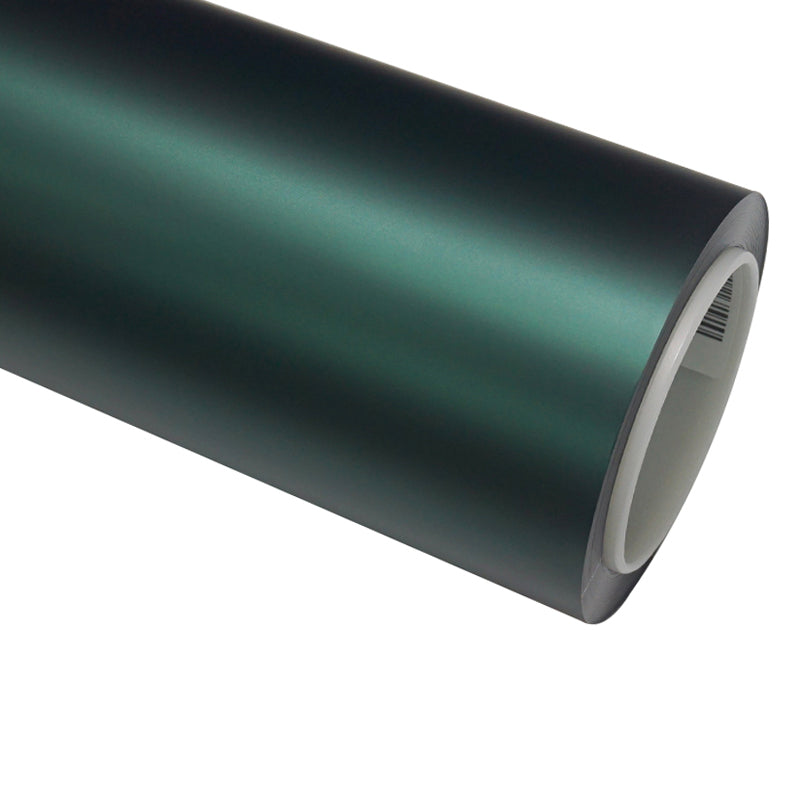 Satin Matte Chrome Venom Green Color TPU PPF