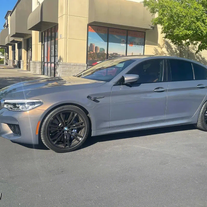 TPU Tourmaline Grey Car Wrap PPF