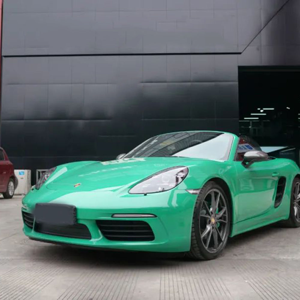 TPU Retro Green Vinyl Wraps Paint Protection Film