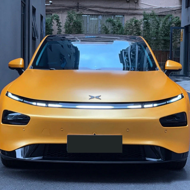 Heavy Metallic Matte Gold Yellow