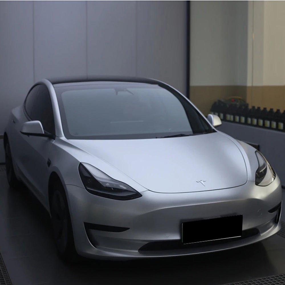 Heavy Metallic Matte Silver Automobile Vinyl