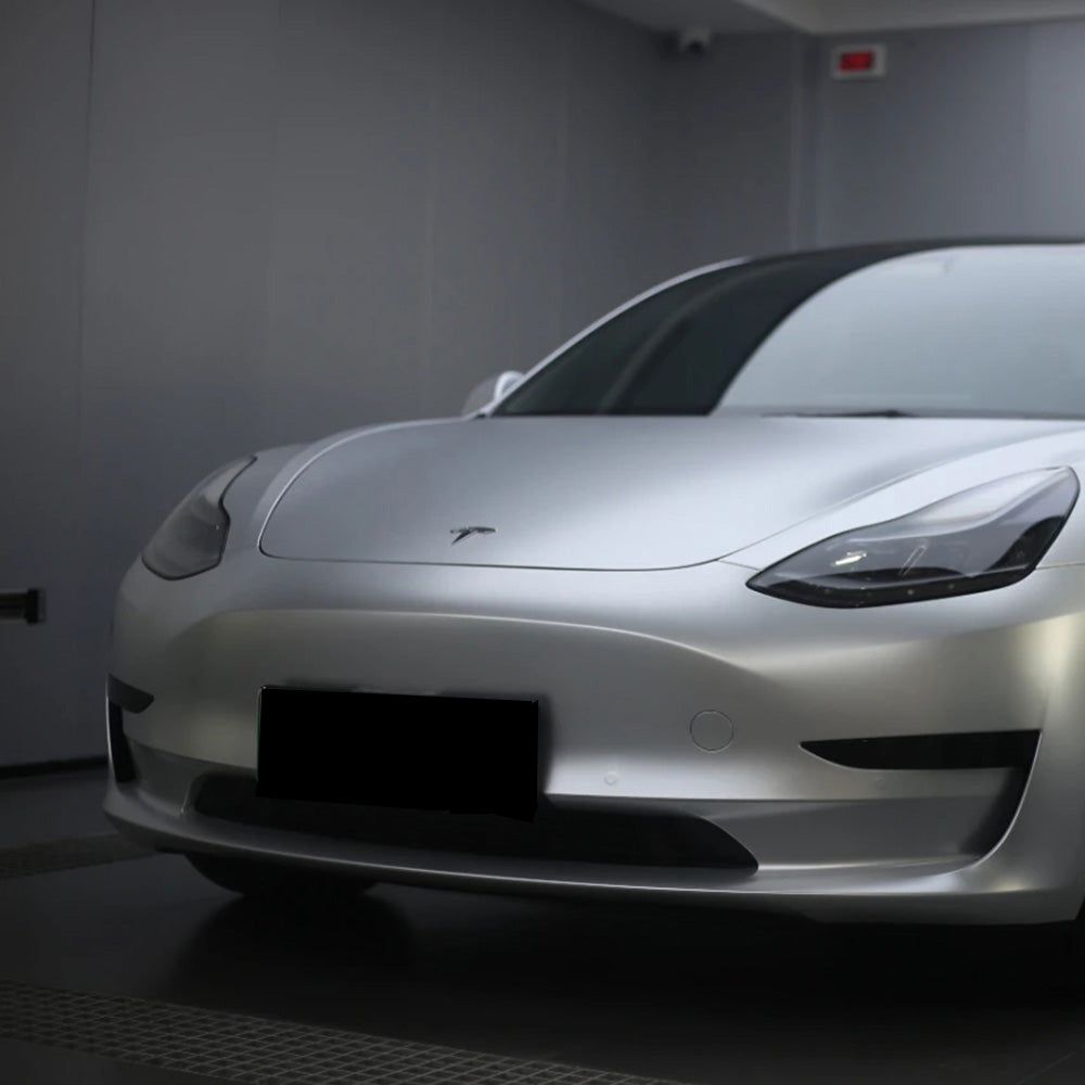 Heavy Metallic Matte Silver Automobile Vinyl