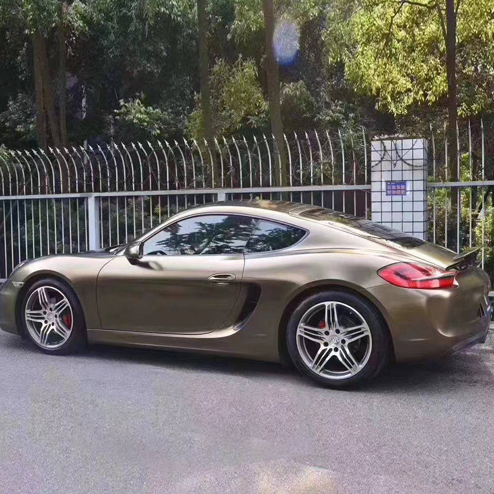 Pearl Coffee Brown Metallic Vinyl Wrap