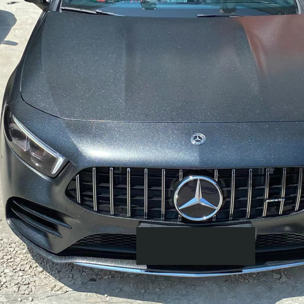 Heavy Metallic Gloss Graphite Black – Car Vinyl Supplier