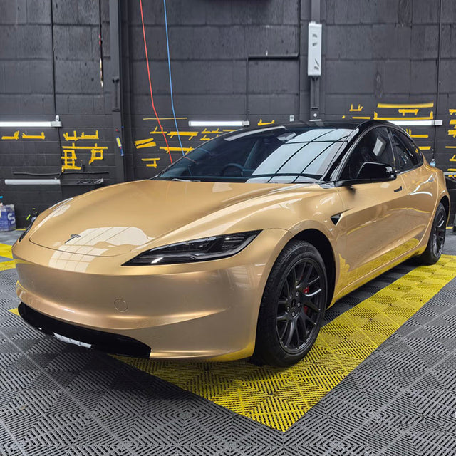 TPU PPF BMW Milan Gold Automotive Wrap