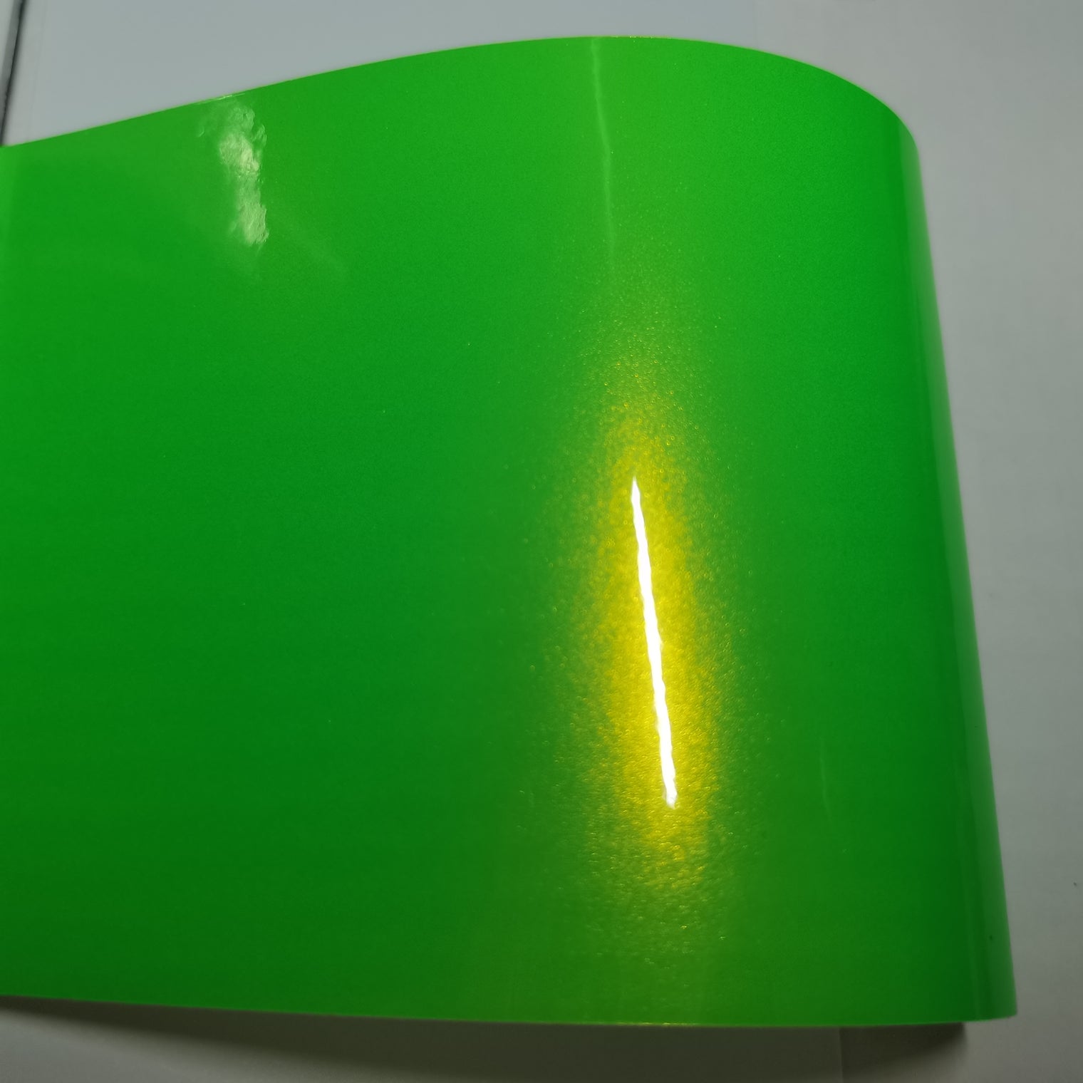 Glossy Metallic Magic Gold Apple Green Color Shift Vinyl