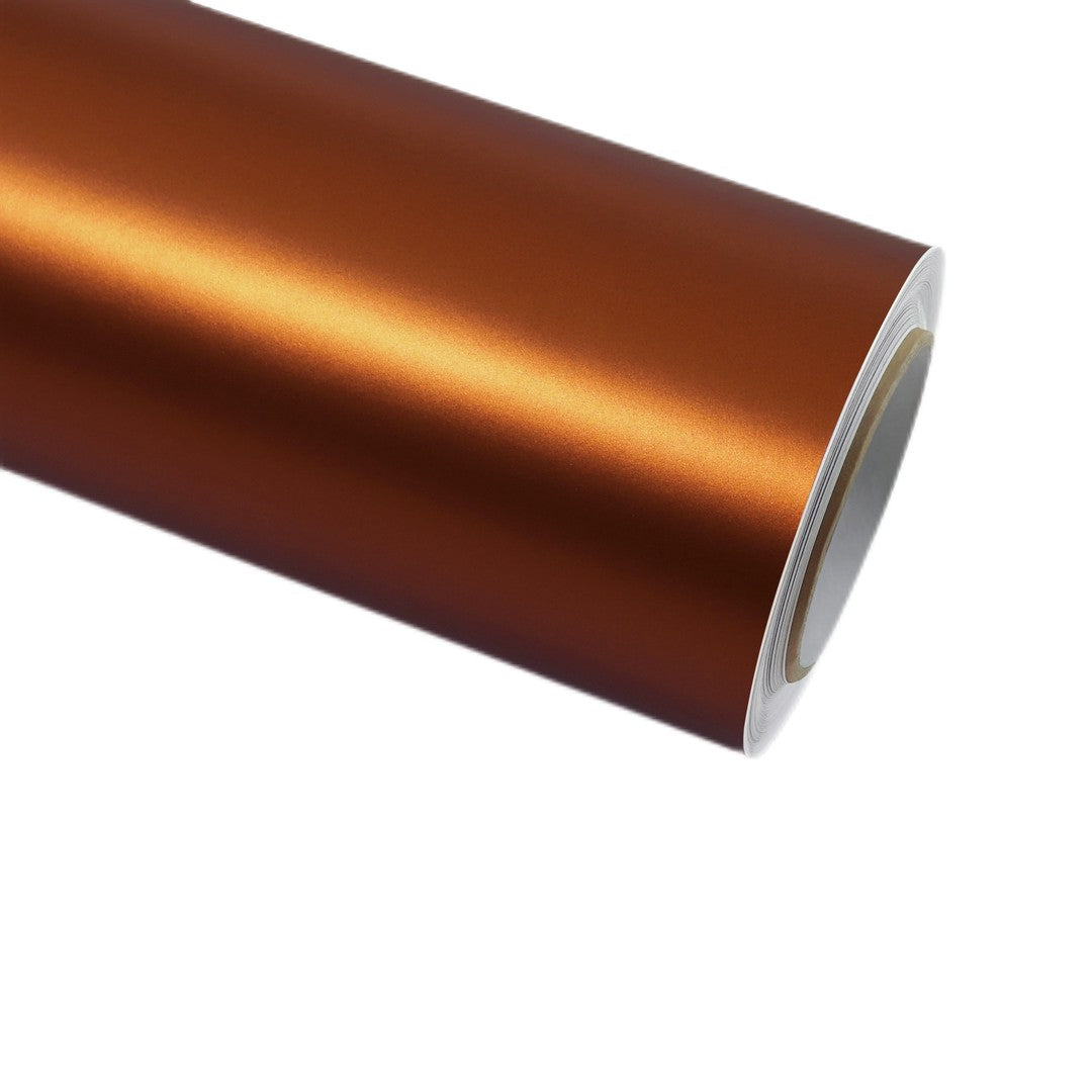 Heavy Metallic Matte Copper Wrap Film