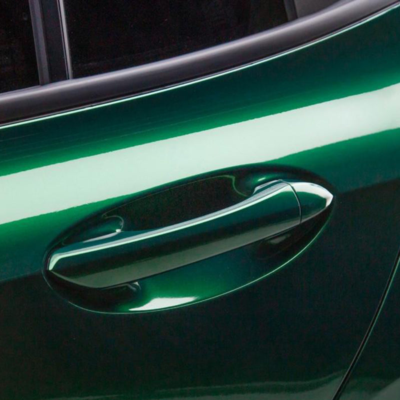 Gloss Metallic Agate Green Vinyl Film PET Liner