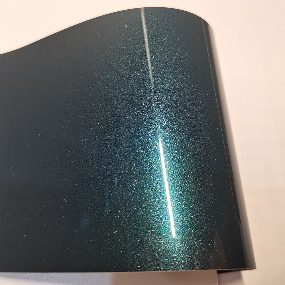 Gloss Metallic Avalon Green Wrap PET Liner