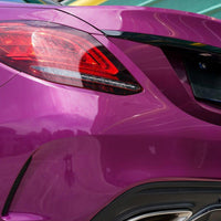 Gloss Metallic Berry Purple Car Wrap PET Liner