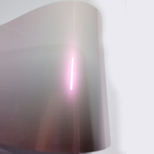 Gloss Color Shift Diamond Pollen Pink Wrap Film PET Liner