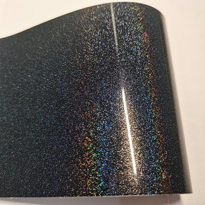 Gloss Iridescent Laser Black Flip Color Shift PET Liner