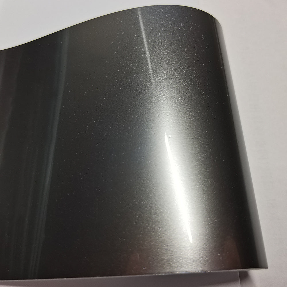 Gloss Metallic Liquid Silver Wrap PET Liner