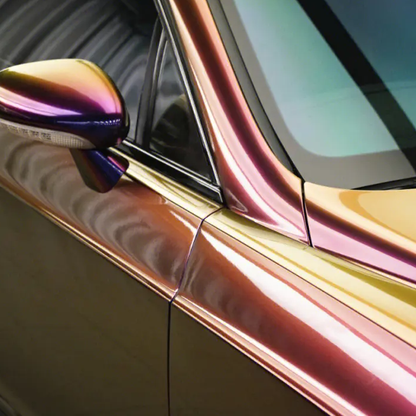 Gloss Magic Colored Purple Color Shift Car Wrap PET Liner