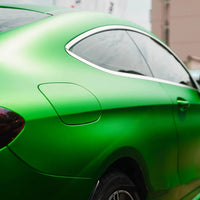 Ultral Matte Chrome Green Vinyl Wrap PET Liner