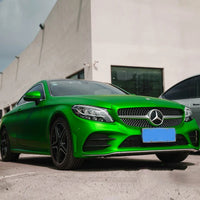 Ultral Matte Chrome Green Vinyl Wrap PET Liner