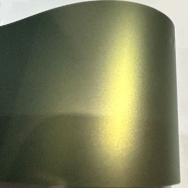 Ultral Matte Lightning Green Vinyl Wrap PET Liner