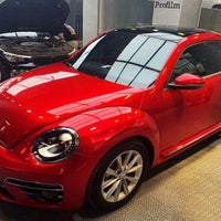 Gloss Metallic Soul Red Vinyl Wrap for Cars PET Liner