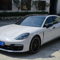 Suple Gloss Porsche Metal Grey Vehicle Wrap PET Liner