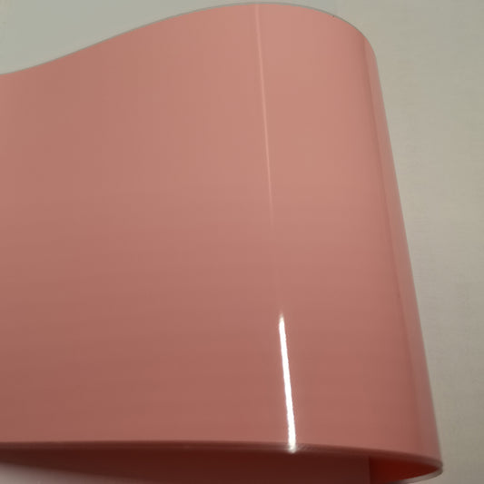 Suple Gloss Rouge Pink Vinyl Stickers PET Liner