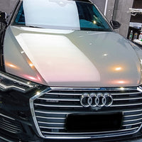 Gloss Color Shift Stars Phantom Grey Vehicle Wrap PET Liner